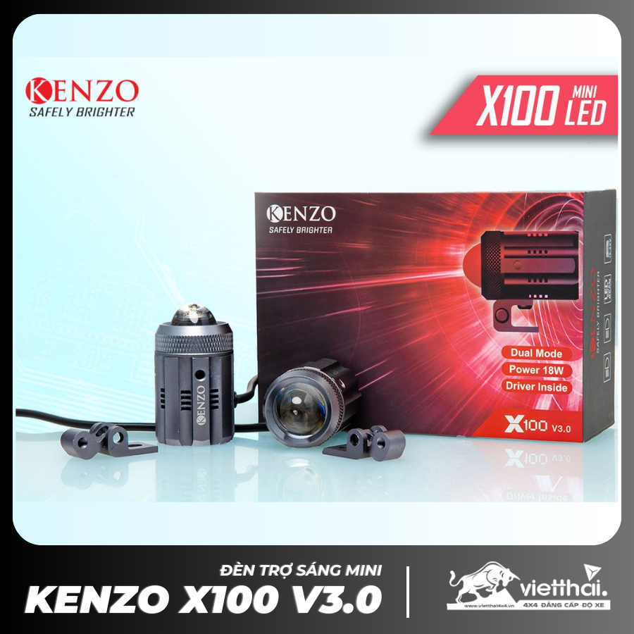 ĐÈN TRỢ SÁNG MINI KENZO X100 V3.0